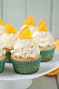 Orange Creamsicle Cupcakes