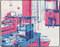 法国插画师 Thomas Rouzière 手绘涂鸦本子 - 苏打苏塔设计量贩铺 – sudasuta.com – 每日分享创意灵感！