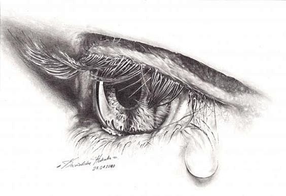 Cryin Eye Drawing: 