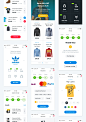 Products : Say hello to Liberty UI Kit! This is a perfect choice for creating stylish mobile apps. Liberty UI Kit includes 125 screens and a wide range of elements to work with. All elements are fully customizable and easy editable. This pack comes with 9