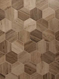 Rubiera Urban Wood Nut 10x11 Hexagon.  Also available in 6x36 and 3x14 planks.