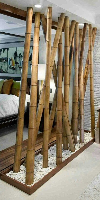 Bamboo room divider ...