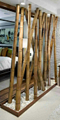 Bamboo room divider                                                       …