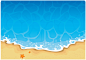 5906*4134 海报背景 天猫淘宝全屏  沙滩 海浪  高清