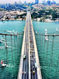 Boğaziçi Köprüsü, Bosphorus Bridge Istanbul, Turkey