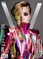 Lady Gaga 登上V Magazine第85期 FASHION³时尚潮流 拼图详情页 设计时代 #时尚#