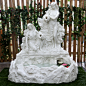 大型欧式喷泉天使雕塑流水喷泉花园假山鱼池喷泉摆件酒店会所装饰