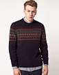 Fred Perry Fairisle 2012秋冬男士羊毛毛衣