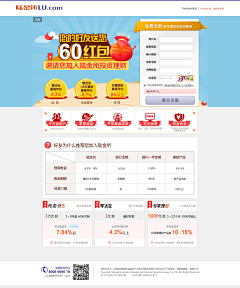 penny0811采集到理财网站landingpage