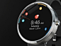 Smart Watch Calendar App UI_包子