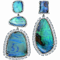 Irene Neuwirth Opal and Diamond earrings