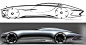 Vision Mercedes Maybach 6 Concept Design Sketch and render 设计师阅图系列之手绘之美 Oo与木造物oO