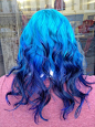 Blue ombré | ♡ Colorful Hair ♡