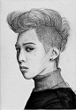 G-Dragon fanart VOGUE by lera-park on deviantART