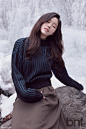 组图：韩女星姜汉娜拍写真 唯美迷人造型甜美 : 韩国演员姜汉娜携手bntnews拍摄了一组时尚写真。