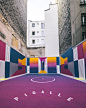 New Basketball Court by Pigalle with Nike