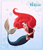 Ariel - The Little Mermaid
#小美人鱼#