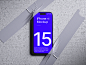 最新iPhone 15时尚潮流创意场景贴图展示样机模板素材 iPhone 15 Pro Mockup