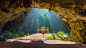 PhrayaNakhonCave_泰国帕亚那空山洞的 Kuha Karuhas pavilion (© Bule Sky Studio/Shutterstock)