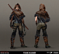 Shadow of the Tomb Raider, Michaël Verhaaf : Lara's outfits concepts.<br/>Base outfit concept. Clément Crocq & Arnaud Pheu<br/>Outfit concept. Michaël Verhaaf<br/>Final rendering. Ricardo Lima<br/>Art director. Martin Dubeau