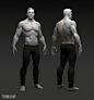Zbrush超级英雄男性角色雕刻3D模型-图文符合