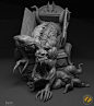 Mimic Monster_01, Andrew Loktionov : Hi everyone! This is one of the new miniatures  from the Mimic monsters series for Zealot Miniatures. Atmospheric concepts by Peder Bartholdy.  Cheers)