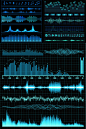 音乐频率声波设计矢量素材-矢量-视觉中国下���