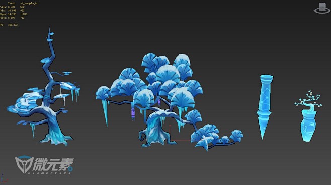 植物原画树原画来自cgbook.cn (...