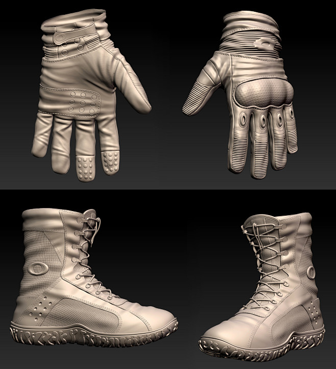 High poly US Marine,...