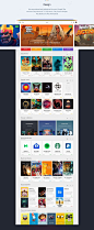 【Google play 再设计！教你如何展示视觉稿】最近基于 Google Play 的一套再设计十分火爆，从视觉稿的呈现到标准细节的展示，效果都十分出众，简直是你学习视觉呈现的最佳范例，尤其是网页端的可交互效果，值得大伙细细研究。围观→googleplay.flatata.com