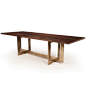 Hudson Furniture, Dining-Tables, Bronze Highline Table