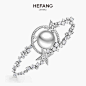 HEFANG Jewelry/何方珠宝 星云胸针 纯银女创意个性扣别针配饰-tmall.com天猫