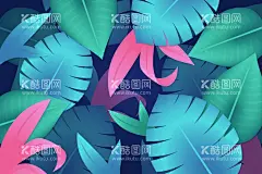 热带花草  - 源文件下载【酷图网】热带植物,树叶,绿色叶子,龟背竹图,底纹边框,背景底纹,水彩,夏季,花边花纹,卡片,名片卡片,叶子,广告设计,热带雨林,热带花卉,龟背竹,自然景观,自然风光