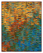 Autumn Wave III by Tim Harding: Fiber Wall Art available at www.artfulhome.com: 