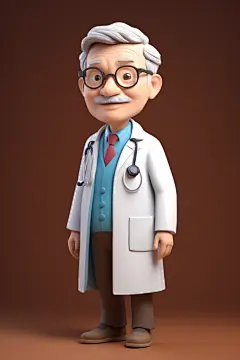 健康保健人员医生人物模型