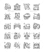 汽车服务线图标。 完全可定制的图标集。 #图标#设计#艺术#数字艺术#路线#应用程序#汽车#电池#汽车#配件#图形#高#检查#接口#线#维修#机械#最小#概述#象形图#坑#质量#服务#简单#站#薄#轮胎#拖车#车轮#工作#车轮#轮胎