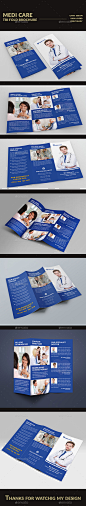 Medi Care  Tri fold Brochure - Brochures Print Templates