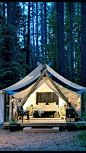 Glamping!! This is how I camp :p