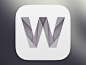 Icon "W"