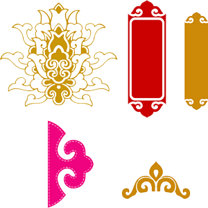 【求助素材】求古风的扇子、玉坠、玉佩、边...
