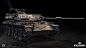 ST_B1, Maxim Seredzich : Low poly model and  uv mapping was created by Yaroslav Polyancev https://www.artstation.com/icy
My task was to add additional equipment, more details, new uv mapping for turret and gun, high poly, normal map and texturing.