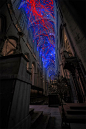 法国的罗德兹大教堂上的绚丽灯光_LIGHT UP点亮照明网官网_设计师原创高质作品分享社区,照明设计专业资源平台|lightup,点亮社区