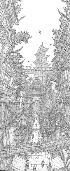 静偶吧密达采集到插画