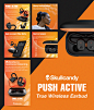 Amazon Amazon Listing e-commerce Earbuds Ecommerce graphic design  headset music product listing