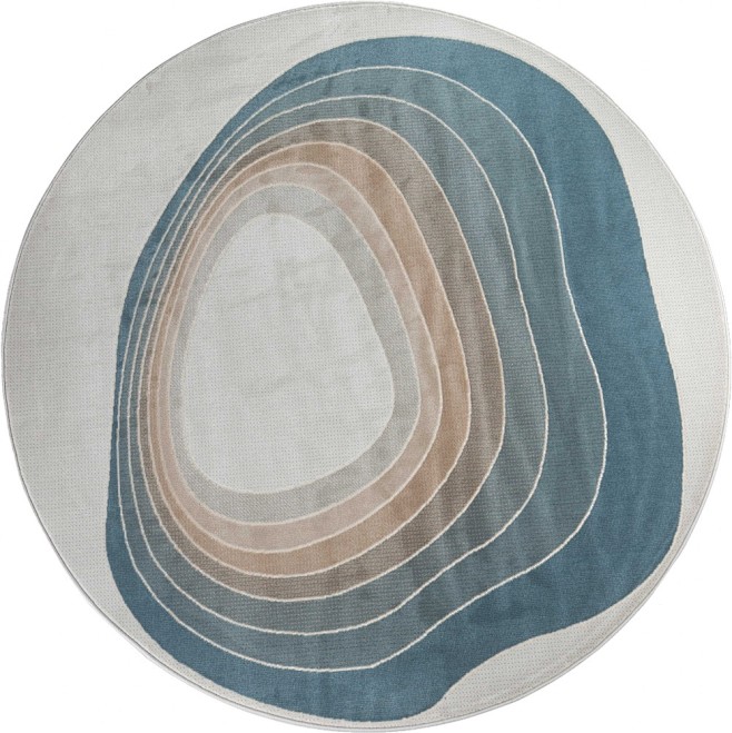 地毯形状 圆形地毯客厅现代简约北欧ins...