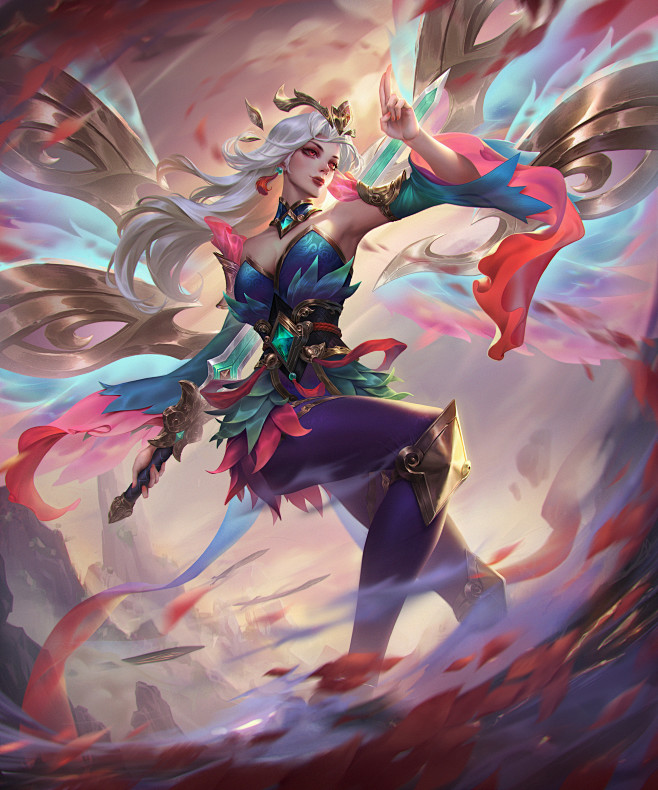 英雄联盟LOL-玉剑传说-凯尔-天使同人