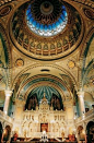 Interior of the Votive Church of Szeged, ... | CF Catholic Churches, …