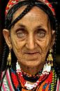 Bibi Kai, one of the most famous and photographed Kalash women