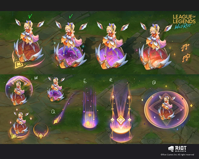 星之守护者萨勒芬妮图片_LOL图片素材-花瓣网