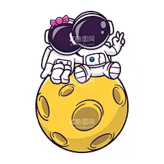 卡通宇航员航天员矢量图插画素材  - 源文件下载【酷图网】卡通宇航员,宇航员,航天员,卡通航天员,宇宙人,可爱宇航员,宇航员矢量图,宇航员插画,航天员矢量图,航天员插画,太空人,手绘宇航员,手绘航天员,Q版宇航员,Q版航天员,卡通人物,插画素材,太空,星星,月亮,星球